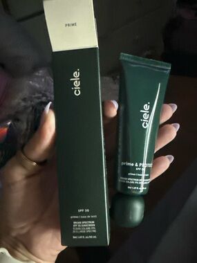 Ciele Prime & Protect SPF 30 Face Primer - Dark Green
